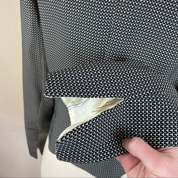 Lillie Rubin Jacket NWT Black & White Print - Picture 4 of 12